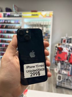 iPhone 13 mini Unlocked 256GB + Free charger + With warranty