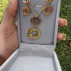 Necklace And Earrings 