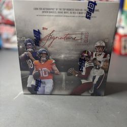 2024 Topps Signature Class Football Mega Box - NEGOTIABLE