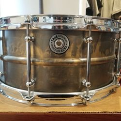 Taye Metalworks 2mm Brass Snare Drum - 14x6.5