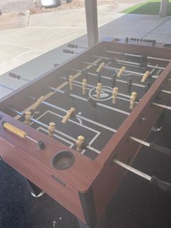 Foosball Table with Cup Holders and cover