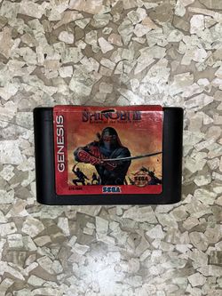 Sega Genesis Game Shinobi 3 