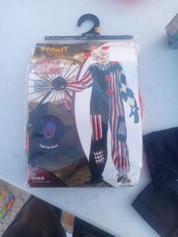 Childs Killer Clown Costume