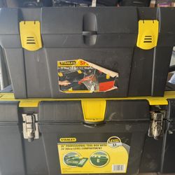 Stanley 19 and 26 Inch Toolboxes 