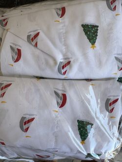 Nautica Brand Christmas Full size Sheets