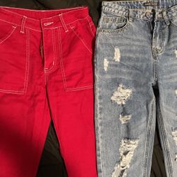 SHEIN HIGH WASTED PANTS