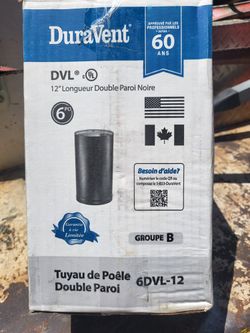 6 Inch X 12 Inch Double Wall Pipe