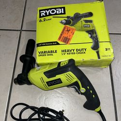 RYOBI 6.2 Amp Corded 5/8 in. Variable Speed Hammer Drill