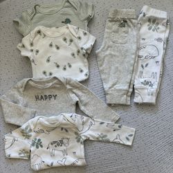Baby Neutral Bodysuits & Pants