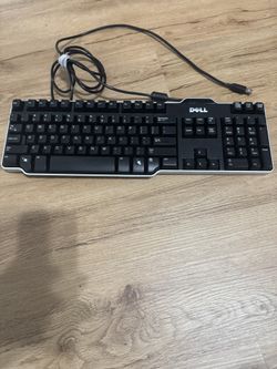  Dell 0NM467 Wired USB Keyboard Mechanical Black/Silver