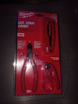 Milwaukee Coax Install kit