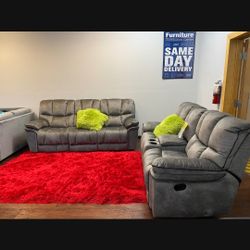 Barcelona Reclining Sofa/Loveseat Set---$1299---Unreal Pricing!!!---Same Day Delivery Available 