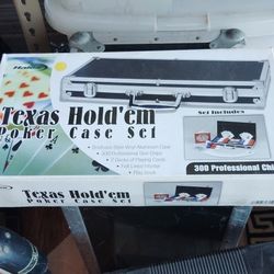 Texas Hold'em Poker Case Set