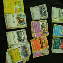 100 Pokemon Cards 