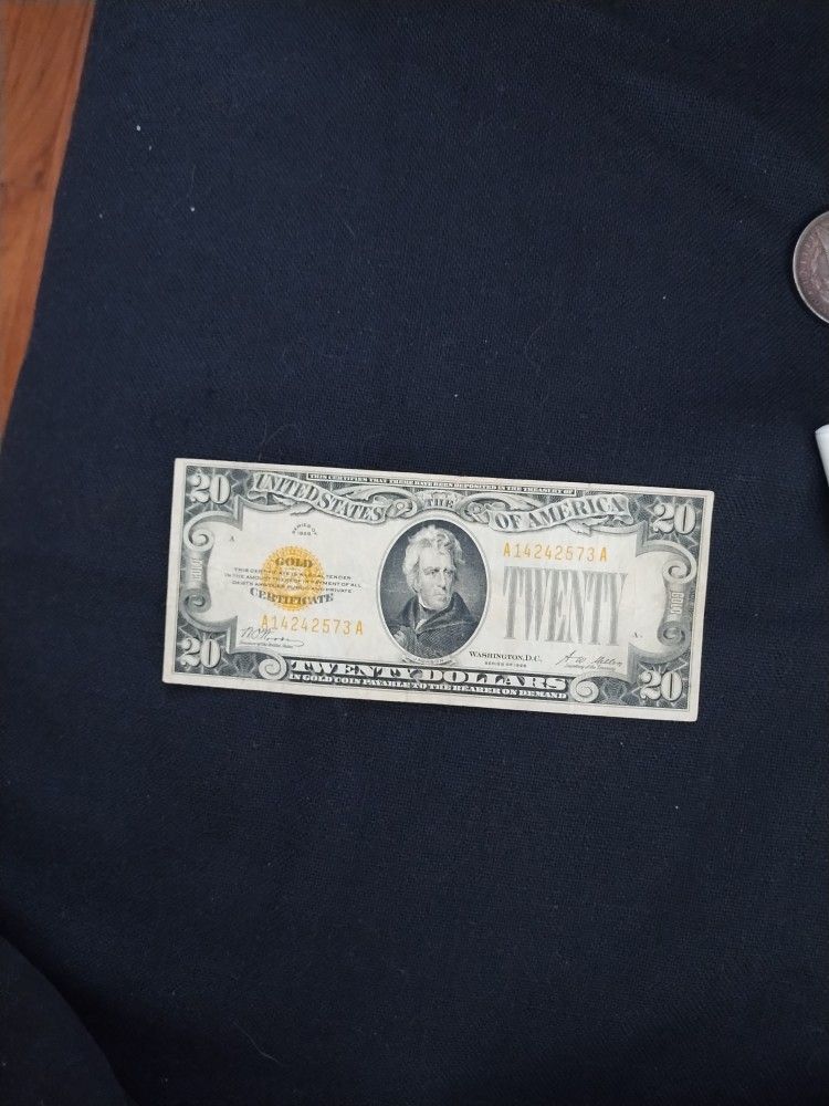 1928 Series U.S. Gold $20