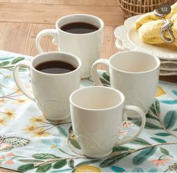 Marbella set of 4 coffee mugs