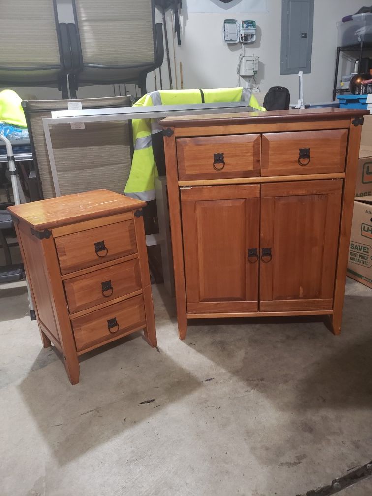Dresser and night stand
