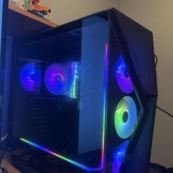 Gaming Desktop PC & Asus Monitor