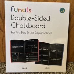 First & Last Day Of School Chalkboard