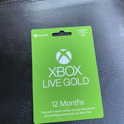 Live Gold Xbox One For 12 Months 