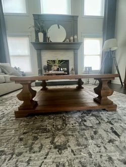 CTH Sherrill Solid Wood Coffee Table - High End Designer Piece