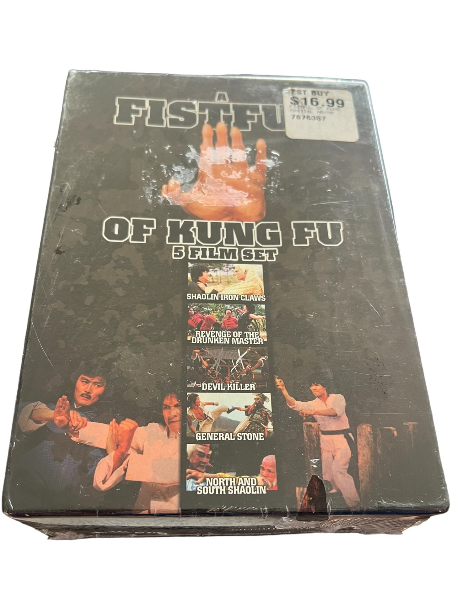 A Fistful Of Kung Fu 5 Film Set Experience the thrill of classic martial arts films with this A Fistful Of Kung Fu 5 Film Set. This DVD set features