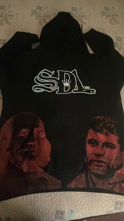 Sdl red and black hoodie size large