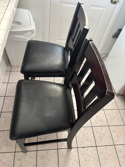 Wood chairs barstools