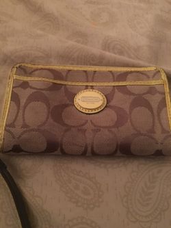 Coach wristlet-small