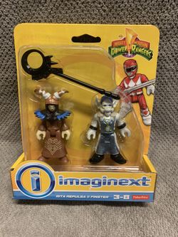 2015 Imginext Power Rangers  Rita Repulsa  and Finster by Fisherprice
