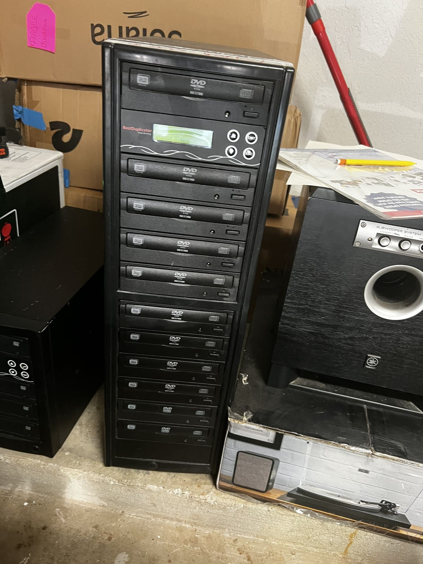 Pro Duplicator 1 To 10 DVD Duplicator