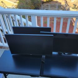Five monitors five mouses five keyboards and a Dell C-Type display port