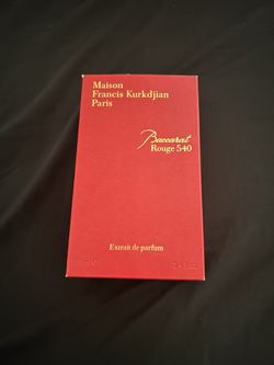 Maison Francis Kurkdjian Paris Rouge 540