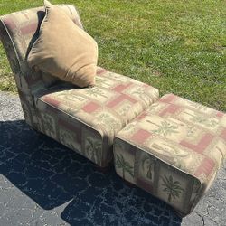 tropical Lounge Chair For Living Room, Room Or Den