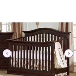 Baby Crib And Dresser 