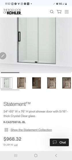 Kohler Shower door