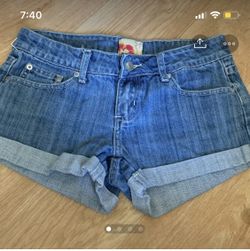 Junior size Jean shorts. $7