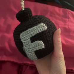 F Bomb Joke Plush