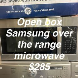Open Box Samsung Oven The Range Microwave 