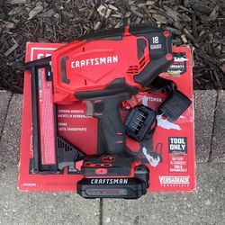 CRAFTSMAN V20 2-in 18 -Gauge Cordless Straight Brad Nailer