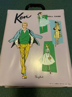 1961 MATTEL Ken doll case