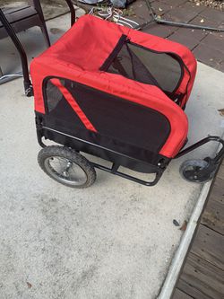 Convertible Stroller/Bike carrier for for children and pets