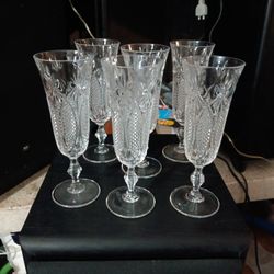 Vintage Champagne Glasses 