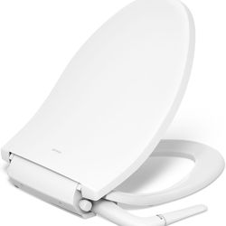 Kohler PureWash M250 Manual Elongated Bidet Toilet Seat, White #2598B Y3