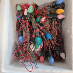 Free Christmas Lights / Vintage C7 & C9