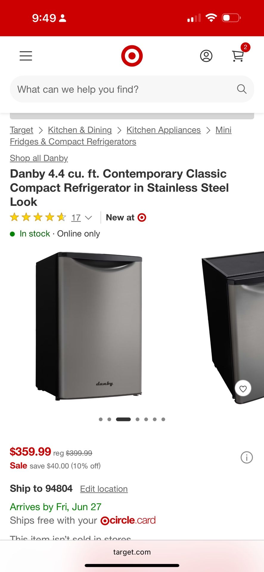 Mini Fridge
