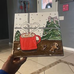 handmade Christmas Art By Selena