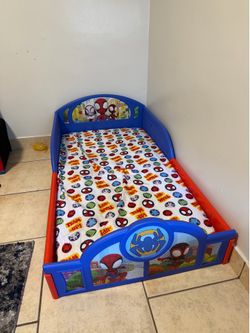 Spidey toddler bed