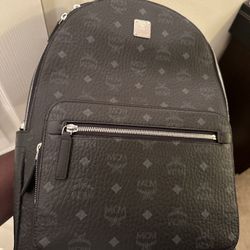 Mcm Full Size Book Bag 