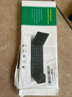 foldable Wireless Keyboard with touchpad
